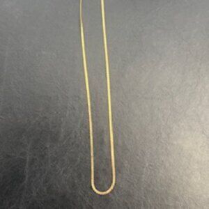 14K Gold 'S' link chain.